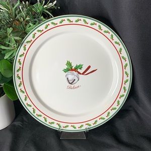 The Polar Express Hallmark Cards “BELIEVE” 10” Christmas dinner / cookie plate